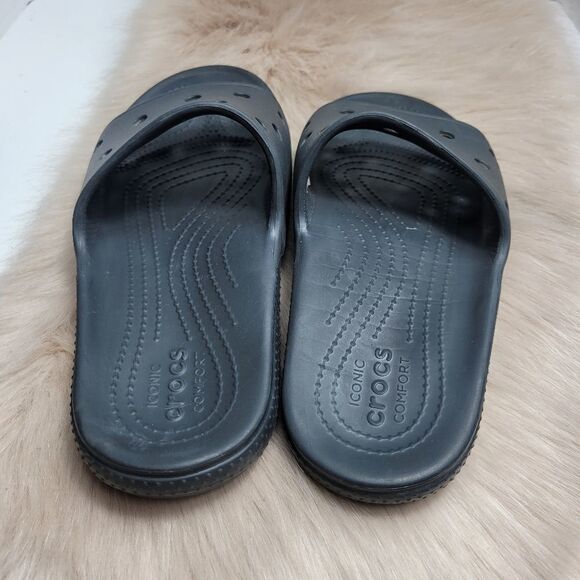 Crocs Classic Flip Flops Black Sandals main image 7